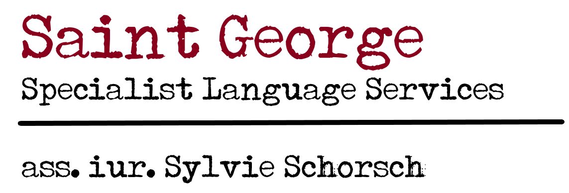 SAINT GEORGE Specialist Language Services